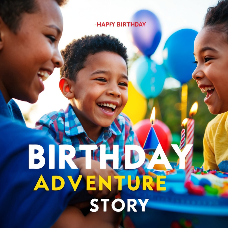 My Birthday Celebration: A Personalised Story of Your Special Day