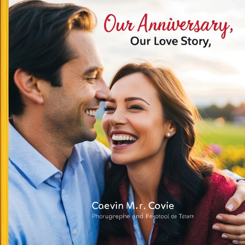 Our Anniversary Story: A Personalised Tale of Our Special Day